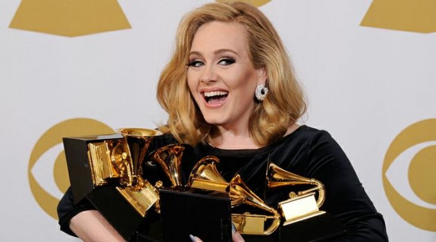Grammy 2012, Adele é a grande estrela da noite